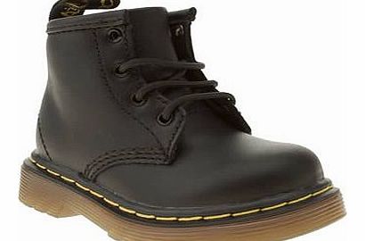 kids dr martens black brooklee boot unisex