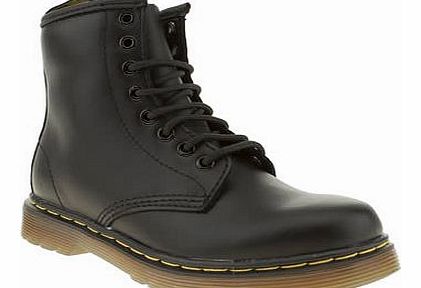 kids dr martens black delaney lace boot boys