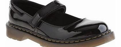 kids dr martens black maccy girls junior