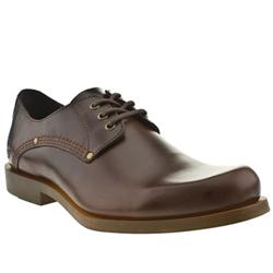 Male Dr Martens Danton Leather Upper in Dark Brown, Tan