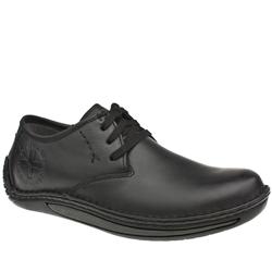 Male Keagan 3Eye Leather Upper in Black