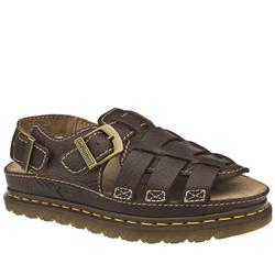 Male San 8092 Leather Upper in Dark Brown