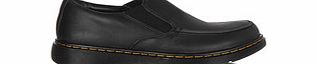 Mens Geoffrey black leather shoes