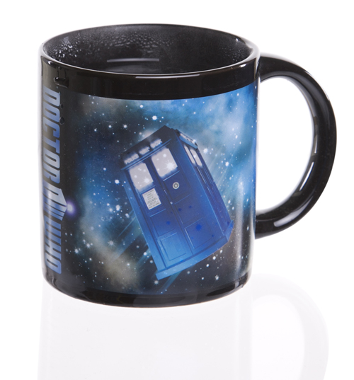 Who Heat Changing Tardis Mug