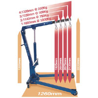 1 Tonne Engine Crane