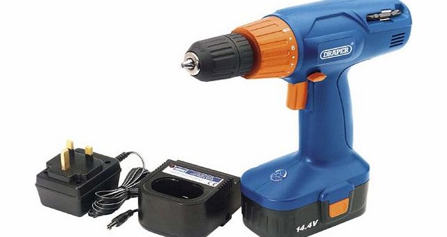 14.4v Cordless Drill Driver + 1 Battery