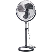 3 Speed Expert Quality Telescopic Pedestal Fan 500mm 20andquot 240V