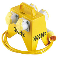 DRAPER 4-Way Ext. Lead Junction Box