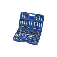 64 Piece 1/2andquot Square Drive Combined Socket Set