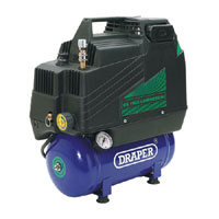 Oil Free Air Compressor 6 Litre Tank 2Hp 240v