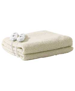 Ready for Bed Soft Fleece Underblanket - Single