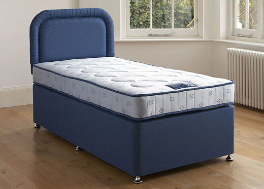 Single Classic Divan Set - Blue