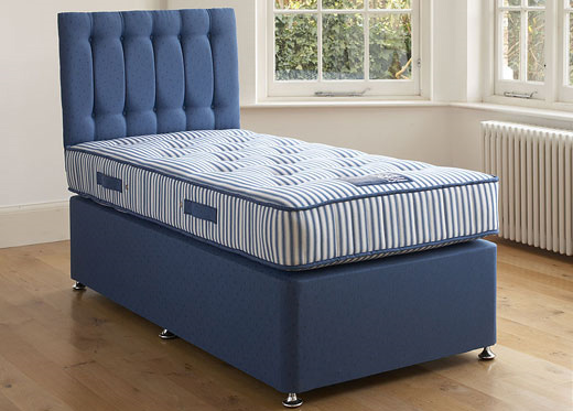 Single Ortho Divan Set - Blue