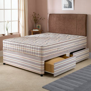 Ascot 2FT 6 Sml Single Divan Bed