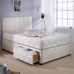 Jazz 4FT Small Double Divan Bed