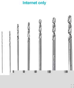 Dremel 7 Piece Precision Drill Bit Set