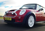 Driving MINI Cooper S Thrill