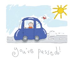 Driving Test Congratulations Card