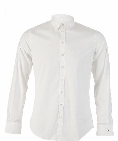 Poplin Stretch White Shirt