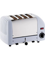 4 Slice Glacier Blue Toaster