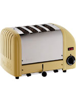 4 Slice Yellow Toaster