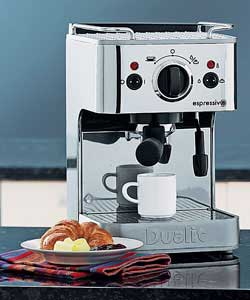 Espressivo Chrome Coffee Machine