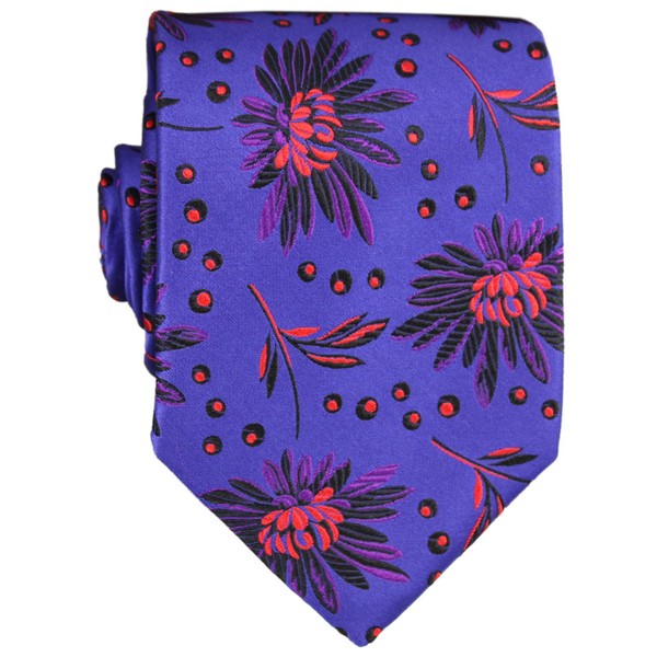 Celeste Dahlia Flower Tie by