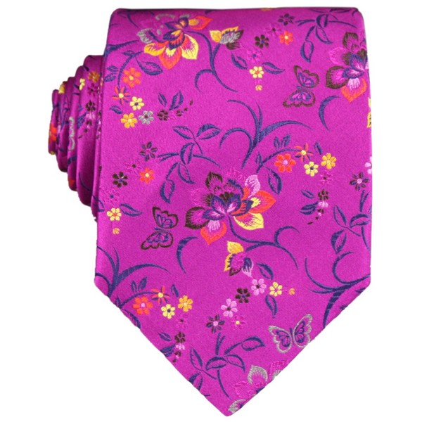 Tudor Nightshade Floral Tie by