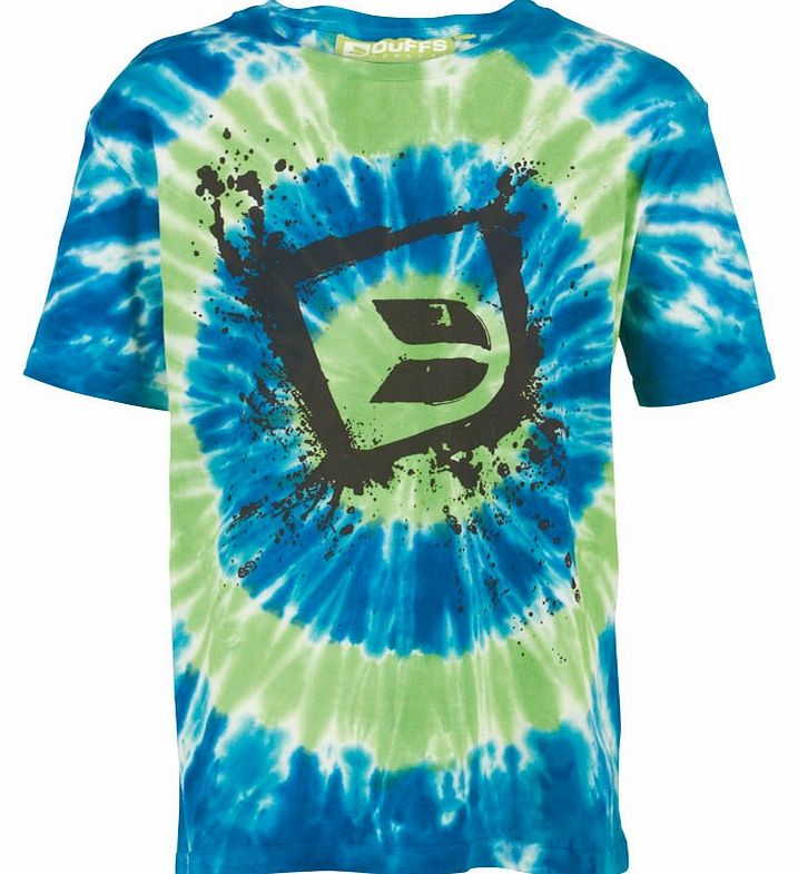 Junior Lila T-Shirt Blue/Lime