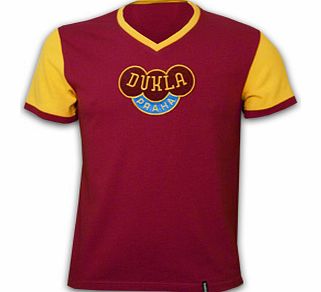 Copa Classics Dukla Prague 1960s Short Sleeve Retro Shirt