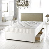 135cm Chardonnay Non Drawer Sprung Edge Double Divan Set