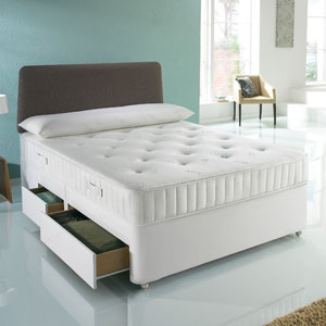 Pocket Latex Beds The Chardonnay 4FT 6 Divan Bed