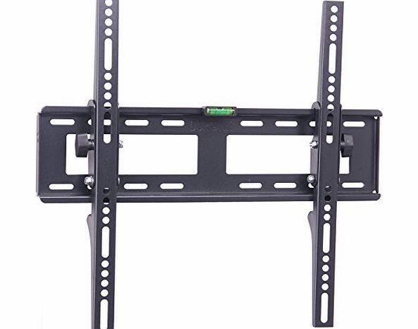 TVB123SM Extra Slim Adjustable Black Wall Bracket For Plasma, LCD amp; LED Screens For 23``-56``