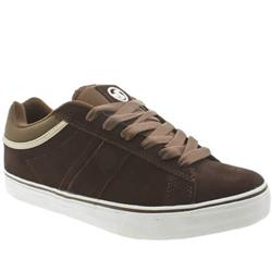 Male Berra 3 Suede Upper in Brown, Navy