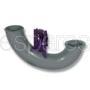 Dyson U Bend Assembly (Metallic Silver/Purple)