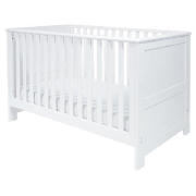 Coast Boston Cot Bed, White