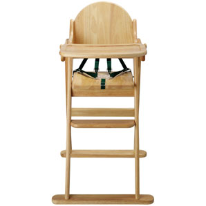 Folding Wood Highchair