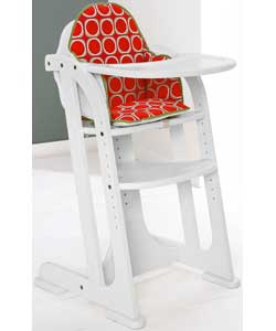 Multiheight Baby Highchair - White