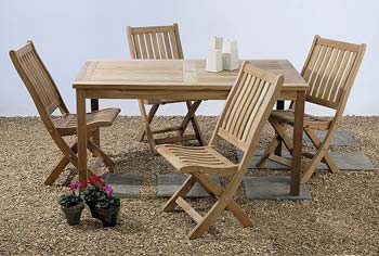 Suffolk Teak 150cm Rectangular Table (GF008)