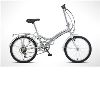 Street Folding Bike in Silver - Return