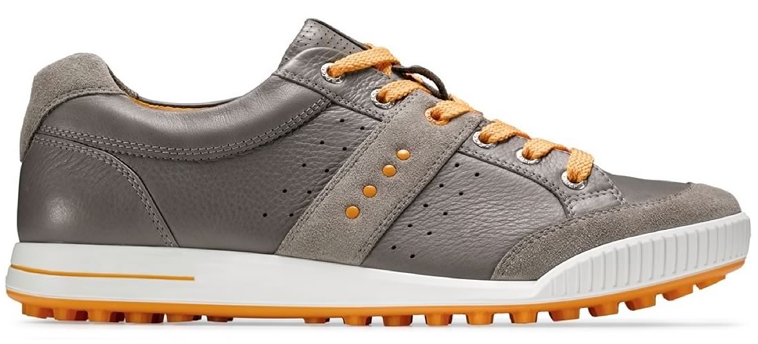 Ecco Street Golf Shoes Warm Grey/Fanta