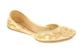 Unze Fashion Pumps - L11977-Gold-6.0