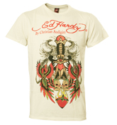 White `Dagger Birds` T-Shirt