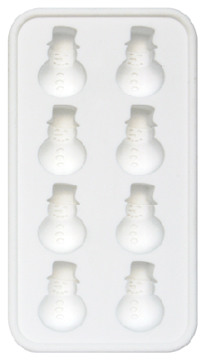 Ice Cube Tray - Snowman (200 X 110 X 30Mm) -