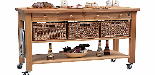 Lambourn 4 Drawer Butchers Trolley