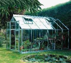 Eden Bodnant 8x14 Green Finish Greenhouse