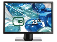 22 inch Wide TFT Monitor Black DVI