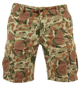 Field Bermuda Camoflague Stone Washed Shorts