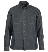 Navigator Blue Rinsed Shirt