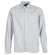 Thompson Blue Heavy Stone Washed Oxford